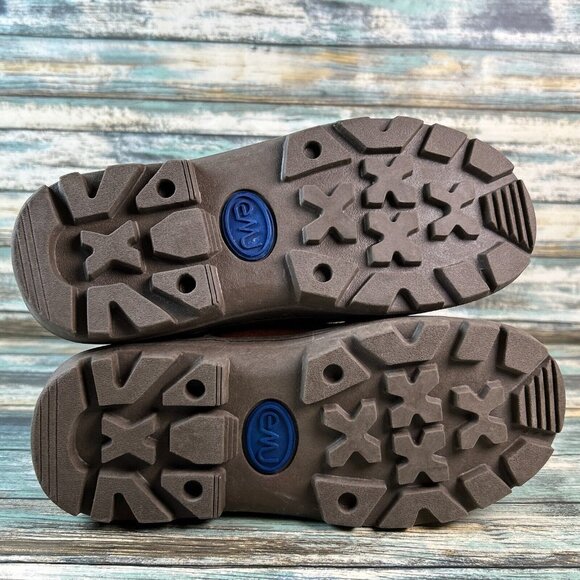 Emu Australia Knee High Boots Brown Sheepskin Wool Lined Pull On Lug Sole Size 6 - Picture 8 of 15